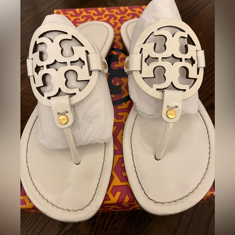 Tory Burch Classic White Sandal